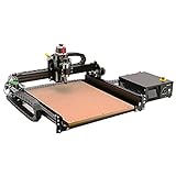 FoxAlien Fresadora CNC de Escritorio/máquina de grabado 4040-XE con caja transparente, fresadora de 3 ejes para madera, grabado acrílico, tallado de aluminio
