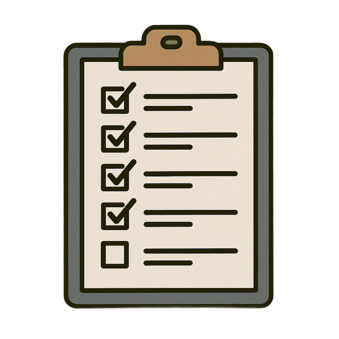 Check list calculo mecánico